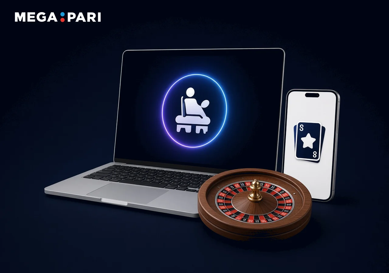Canlı Casino'da oyun seçkisi