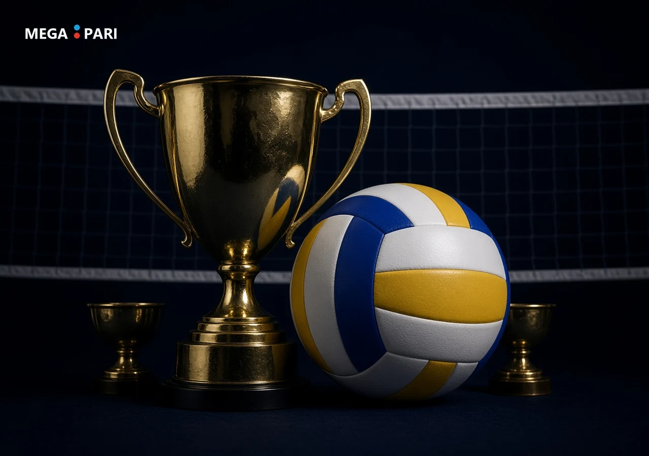 Megapari'de voleybol bahisleri için turnuva ve lig seçkisi