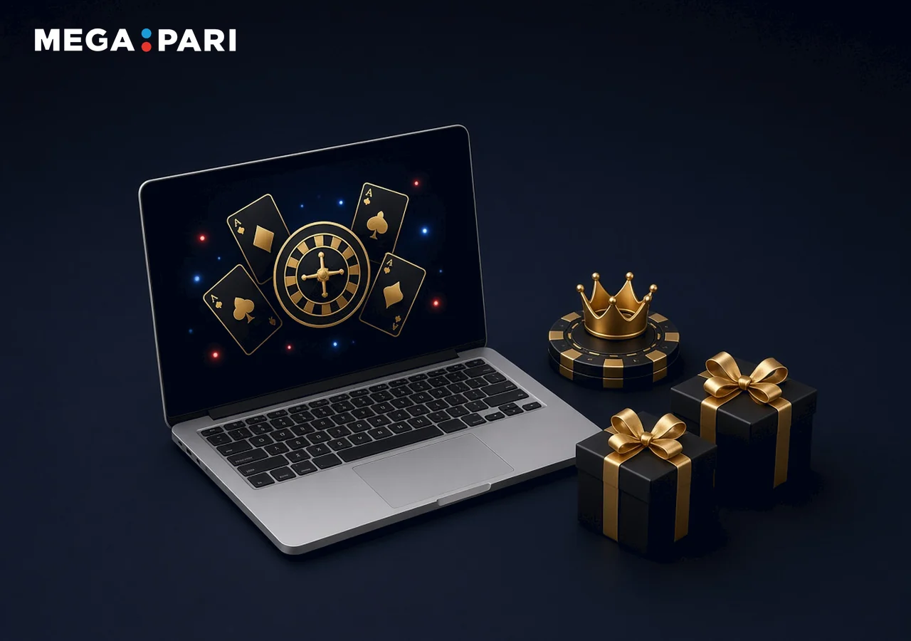 Megapari Casino hoş geldin bonusu