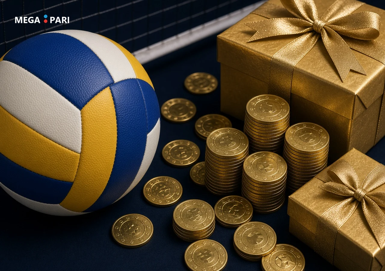Voleybol bahisleri için Megapari uygulaması