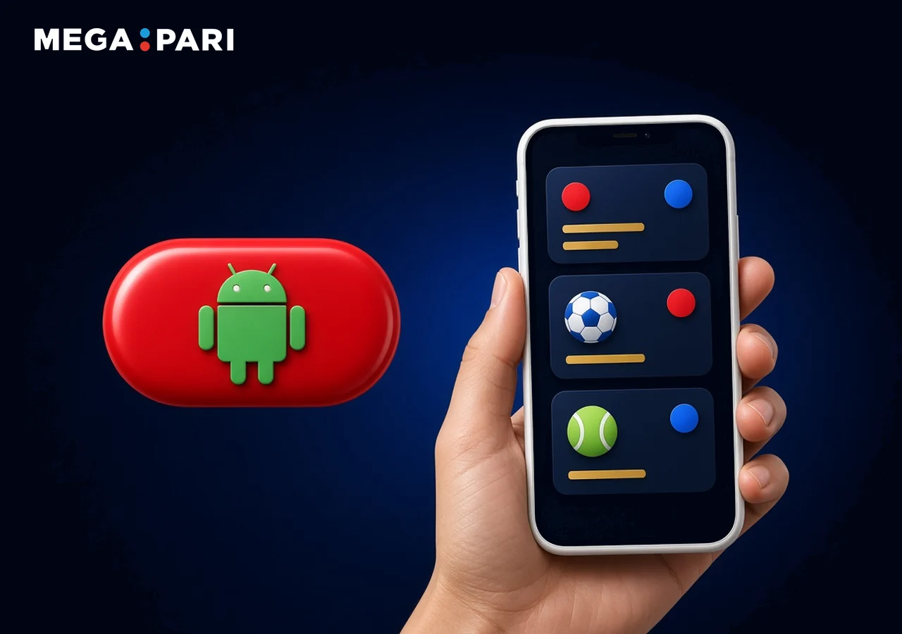Megapari uygulamasını Android için indir