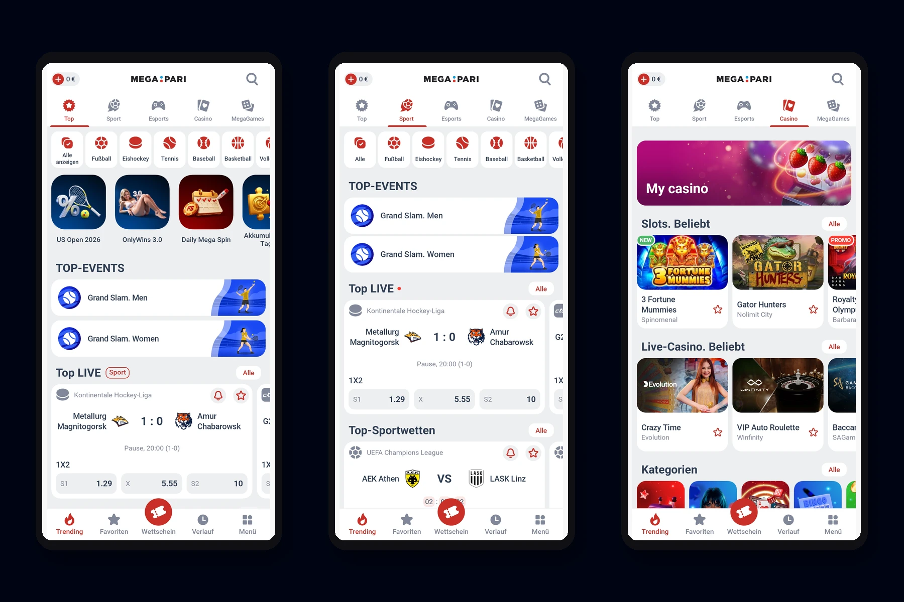 Megapari uygulaması Android'e nasıl kurulur